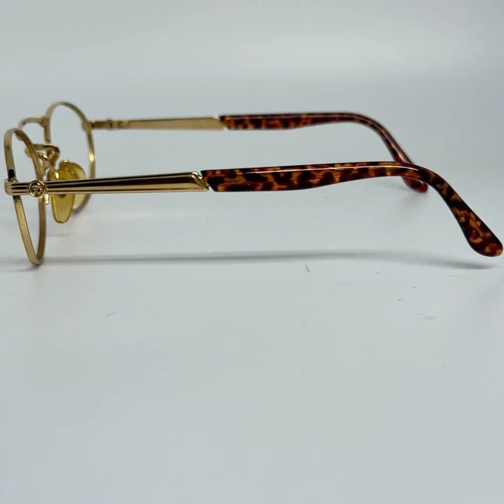 Sergio Tacchini S.T.‎ 1019-s T802 Eyeglasses Frames Gold Brown Tortoise H17471